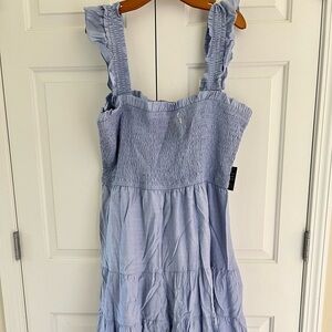NWT Express Light Blue Summer Dress - XL